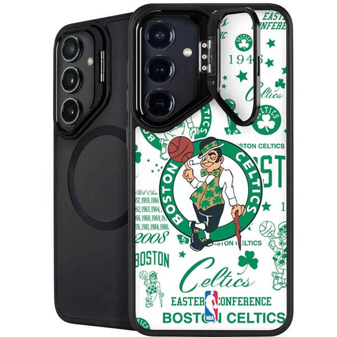 NBA Boston Celtics Historic Blast Galaxy S25 Kickstand Case