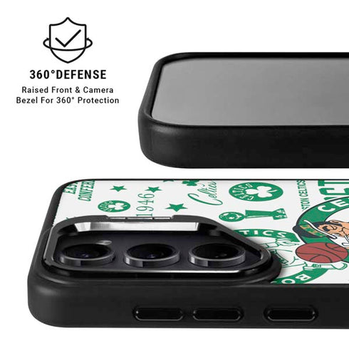 NBA Boston Celtics Historic Blast Galaxy S25 Kickstand Case