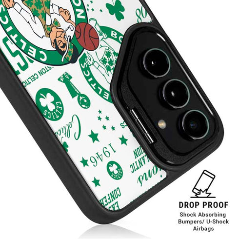 NBA Boston Celtics Historic Blast Galaxy S25 Kickstand Case