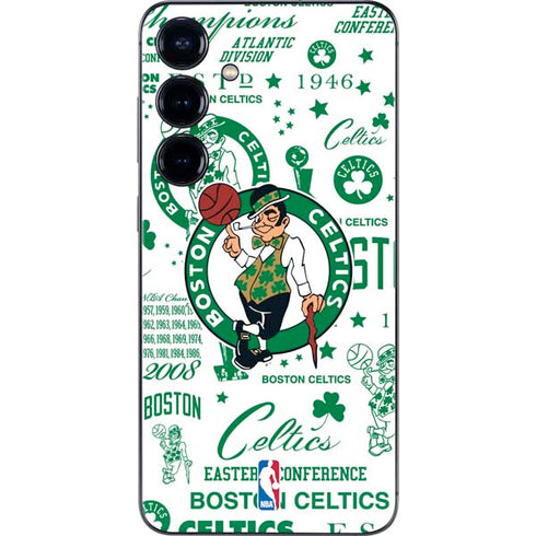 NBA Boston Celtics Historic Blast Galaxy S25 Plus Skin
