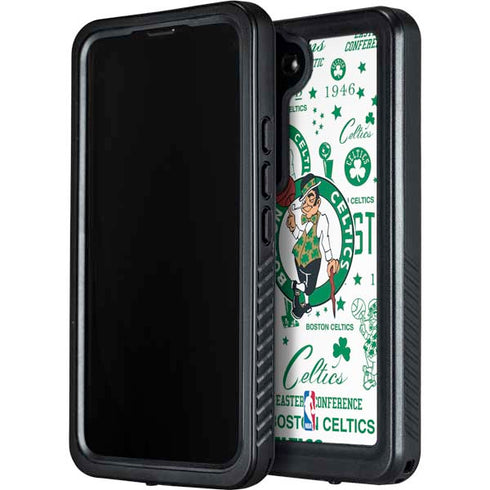 NBA Boston Celtics Historic Blast Galaxy S24 Plus Waterproof Case
