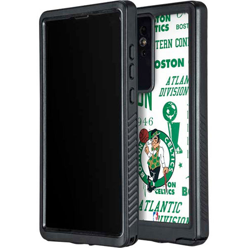 NBA Boston Celtics Historic Blast Galaxy S24 Ultra Waterproof Case
