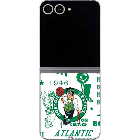NBA Boston Celtics Historic Blast Galaxy Z Flip6 Skin