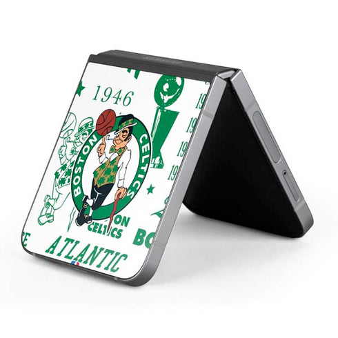 NBA Boston Celtics Historic Blast Galaxy Z Flip6 Skin
