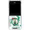 NBA Boston Celtics Historic Blast Galaxy Z Flip6 Clear Case
