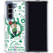 NBA Boston Celtics Historic Blast Galaxy Z Fold5 5G Clear Case
