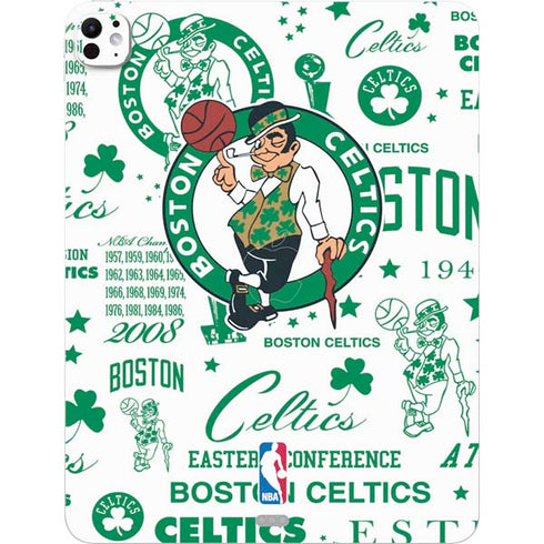NBA Boston Celtics Historic Blast iPad Pro 13in M4 (2024) Skin