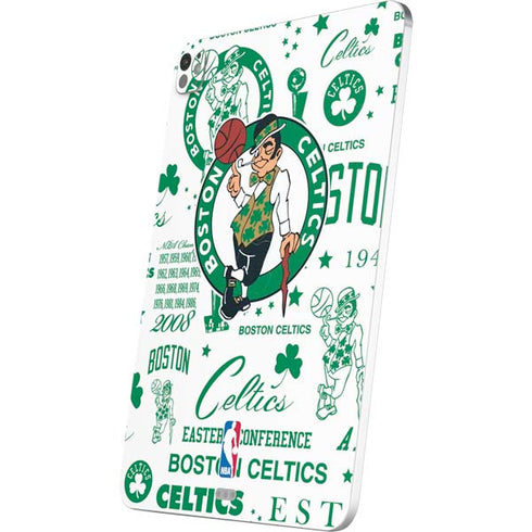 NBA Boston Celtics Historic Blast iPad Pro 13in M4 (2024) Skin