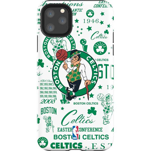 NBA Boston Celtics Historic Blast iPhone Cases