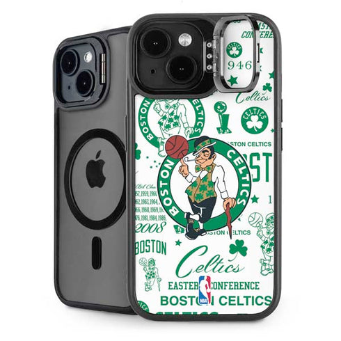 NBA Boston Celtics Historic Blast iPhone 14 Kickstand Case