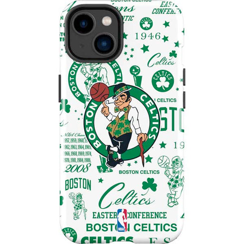NBA Boston Celtics Historic Blast iPhone 15 Impact Case