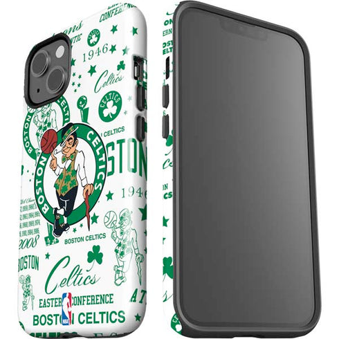NBA Boston Celtics Historic Blast iPhone 15 Impact Case