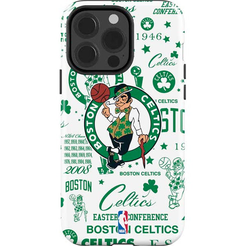 NBA Boston Celtics Historic Blast iPhone 15 Pro Impact Case