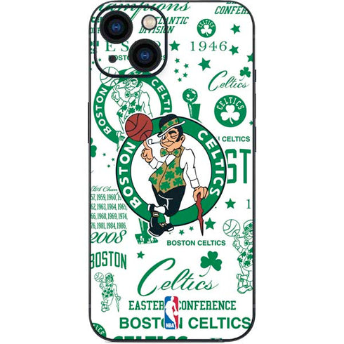NBA Boston Celtics Historic Blast iPhone 15 Skin