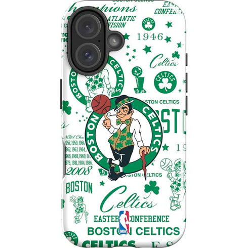 NBA Boston Celtics Historic Blast iPhone 16 Impact Case