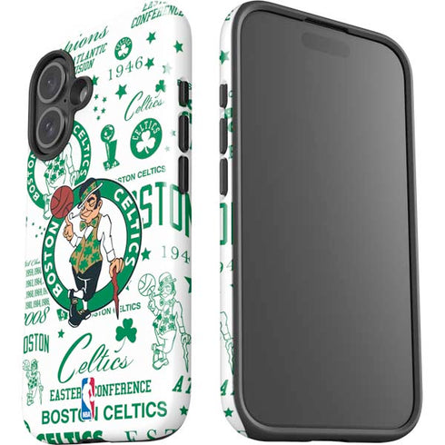 NBA Boston Celtics Historic Blast iPhone 16 Impact Case