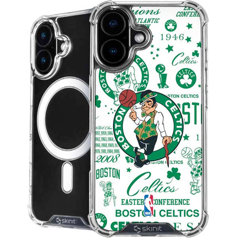 NBA Boston Celtics Historic Blast iPhone 16 MagSafe Case