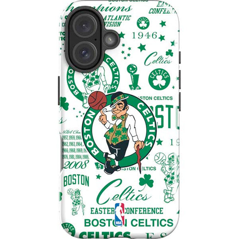 NBA Boston Celtics Historic Blast iPhone 16 Plus Impact Case