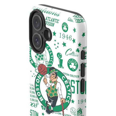 NBA Boston Celtics Historic Blast iPhone 16 Plus Impact Case