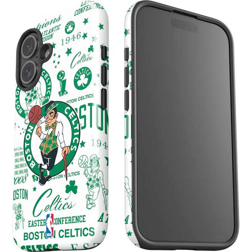 NBA Boston Celtics Historic Blast iPhone 16 Plus Impact Case