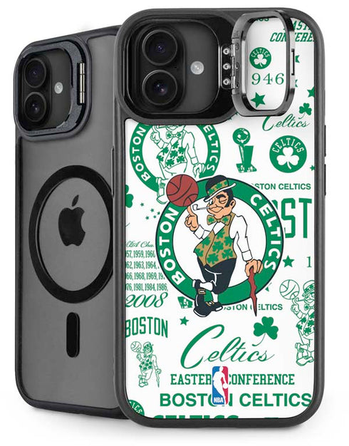 NBA Boston Celtics Historic Blast iPhone 16 Plus Kickstand Case