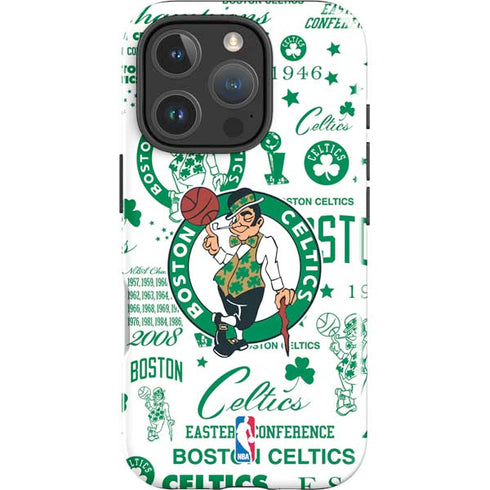 NBA Boston Celtics Historic Blast iPhone 16 Pro Impact Case