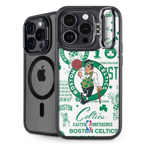 NBA Boston Celtics Historic Blast iPhone 16 Pro Max Kickstand Case