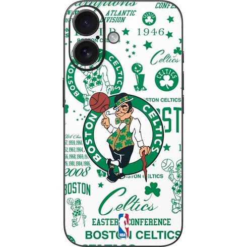 NBA Boston Celtics Historic Blast iPhone 16 Skin