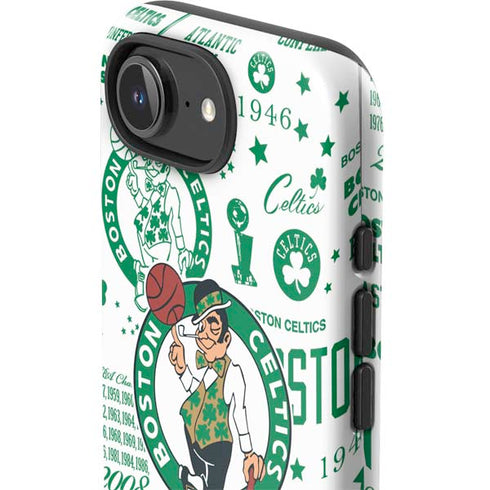 NBA Boston Celtics Historic Blast iPhone 16e Impact Case