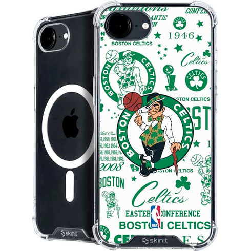 NBA Boston Celtics Historic Blast iPhone 16e MagSafe Case