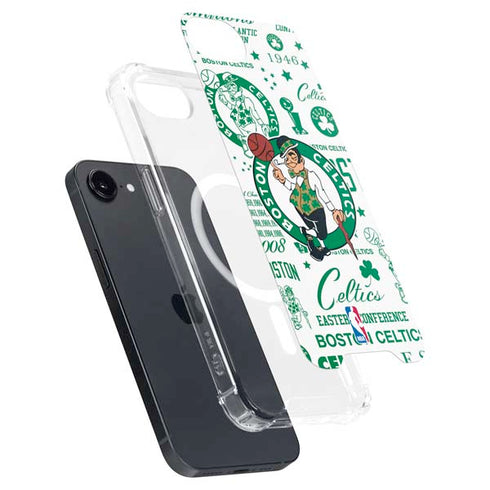 NBA Boston Celtics Historic Blast iPhone 16e MagSafe Case