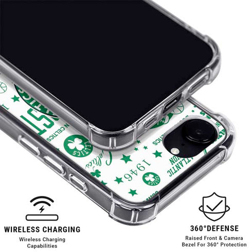 NBA Boston Celtics Historic Blast iPhone 16e MagSafe Case