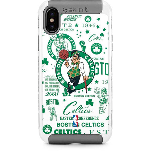 NBA Boston Celtics Historic Blast iPhone Cases