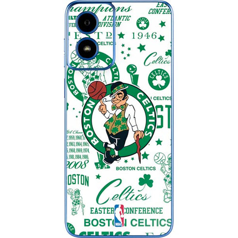 NBA Boston Celtics Historic Blast Moto G Play 4G (2024) Skin