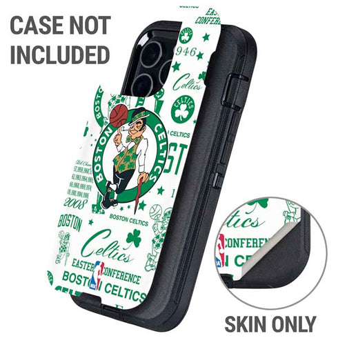 NBA Boston Celtics Historic Blast Otterbox Defender iPhone Skin