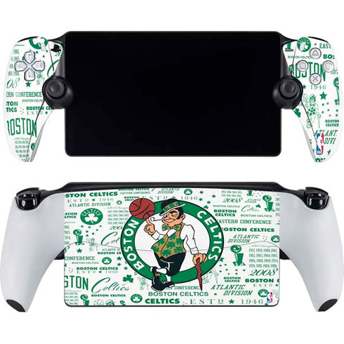 NBA Boston Celtics Historic Blast PlayStation PS5 Skins