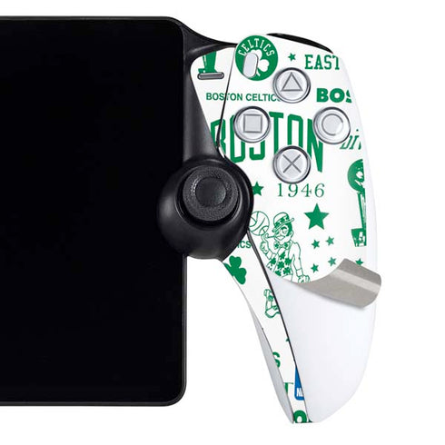 NBA Boston Celtics Historic Blast PlayStation Portal Remote Player Skin