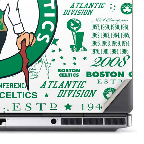 NBA Boston Celtics Historic Blast Dell Precision Skin