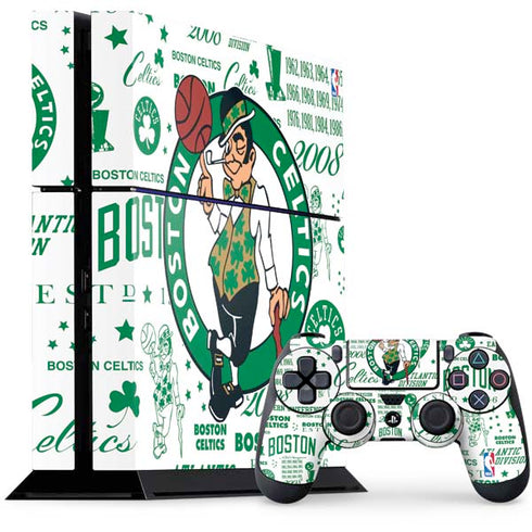 NBA Boston Celtics Historic Blast PlayStation PS4 Skins