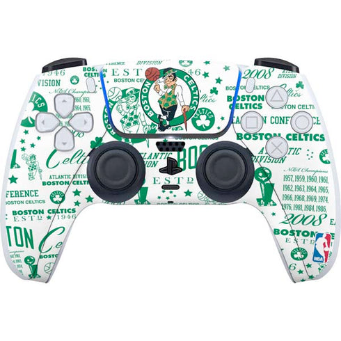NBA Boston Celtics Historic Blast PlayStation PS5 Skins