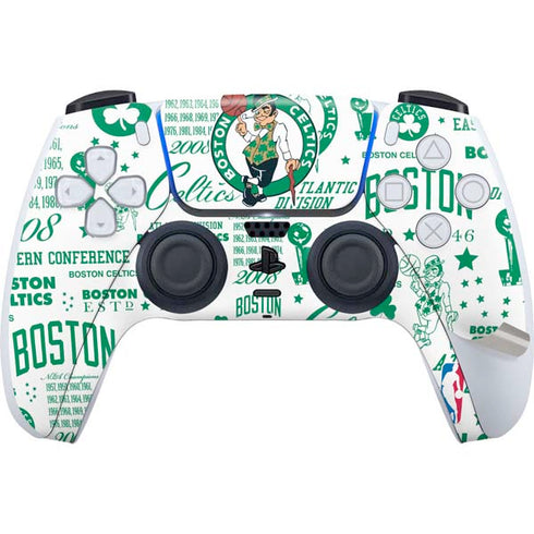 NBA Boston Celtics Historic Blast PS5 Pro Bundle Skin
