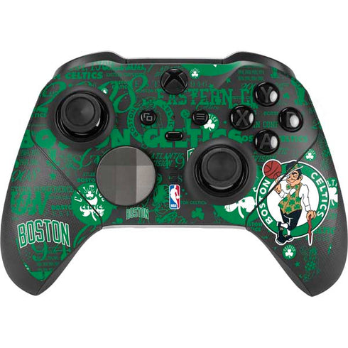 NBA Boston Celtics Historic Blast Xbox Elite Wireless Controller Series 2 Skin