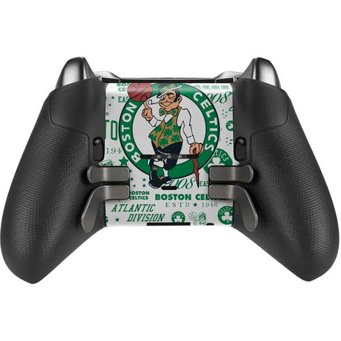 NBA Boston Celtics Historic Blast Xbox Elite Wireless Controller Series 2 Skin