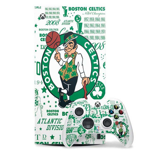 NBA Boston Celtics Historic Blast Xbox Series X Skins