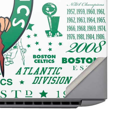 NBA Boston Celtics Historic Blast HP ZBook Fury 16 G10 Skin