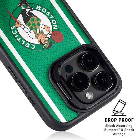 NBA Boston Celtics iPhone 15 Pro Max Kickstand Case