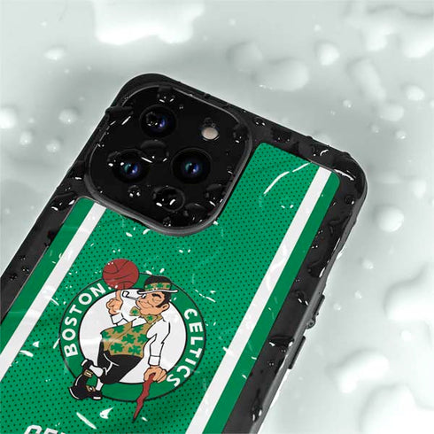 NBA Boston Celtics iPhone 15 Pro Waterproof Case