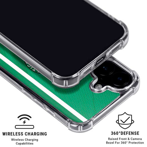 NBA Boston Celtics iPhone 16 Clear Case
