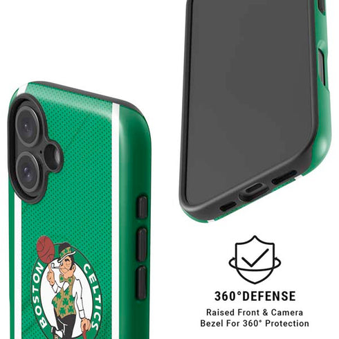 NBA Boston Celtics iPhone 16 Magsafe Impact Case