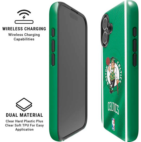 NBA Boston Celtics iPhone 16 Magsafe Impact Case